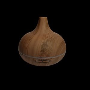 Aroma Therapy Lighted Essential Oil  Diffuser Wood Grain